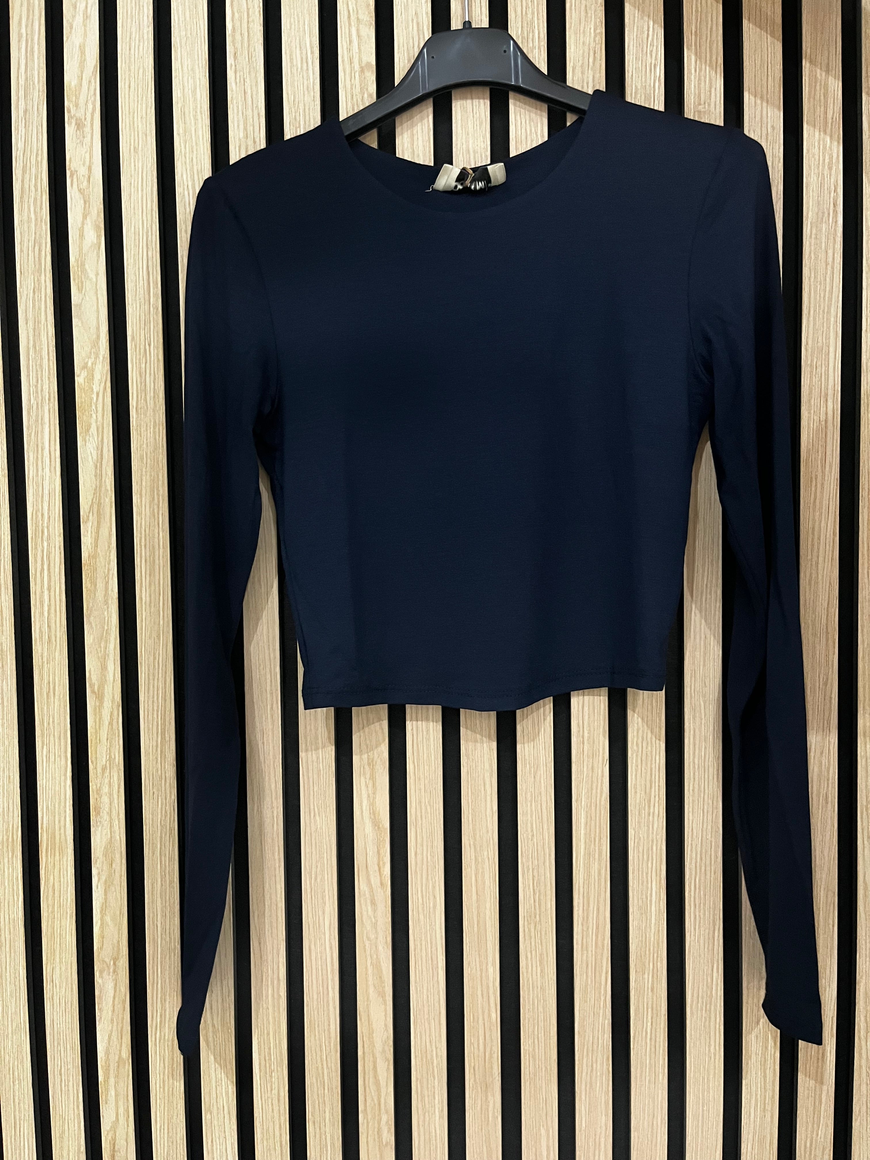 T-shirt basic blu navy